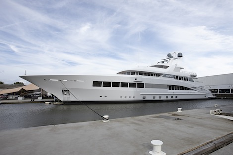 Image for article Feadship launches 60.35m 'Rock.It'